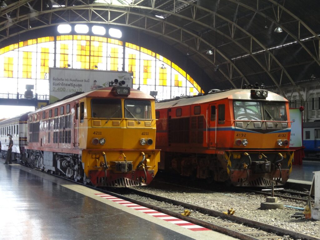 Thailand train station